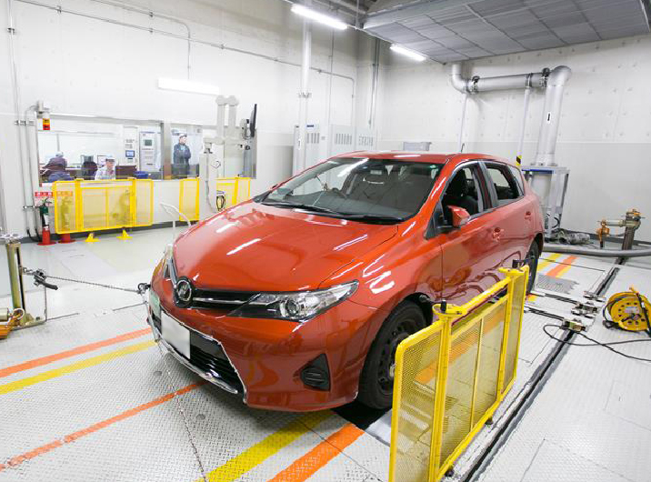 実験エリア（屋内）