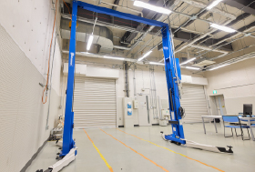 実験エリア（屋内）