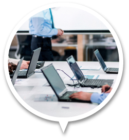 実験エリア（屋内）